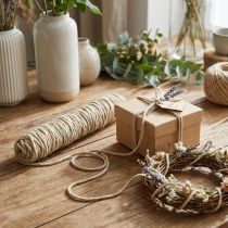 Artikel Dochtfaden Wollschnur Filzkordel Filzschnur Beige L55cm