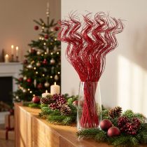Artikel Ting Ting Curly 60cm Rot 40 St