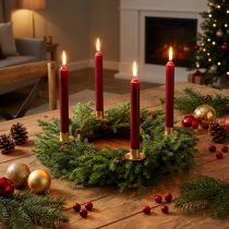Artikel Künstlicher Tannenkranz Grün-Braun mit Zapfen, Deko Weihnachten, Ø49cm