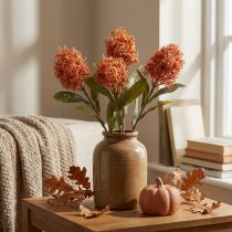 Artikel Skimmie Kunstblumen Orange Skimmia Japonica Dry Look 59cm 3St