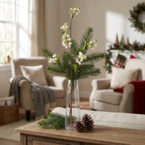Artikel Knallerbsenstrauch Schneebeere künstlich L74cm