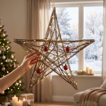 Artikel Deko Stern aus Zweigen Weihnachtsstern zum Hängen 60cm