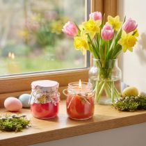 Artikel Duftkerzen im Glas Schmetterling Gold Frühling H7cm 2St