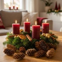 Artikel Kleine Hemlockzapfen Deko Natur Zapfen Advent 3-4cm 100g