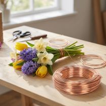 Artikel Aluminiumdraht Rolle für Basteln und Floristik 60m 500g