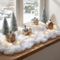 Schnee Deko Künstlich Weiß 200g Winterdeko
