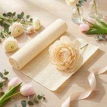 Artikel Floristen-Krepppapier Floristenkrepp Champagner 50×250cm 5St