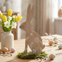 Artikel Osterhase Osterdeko Holz Deko Hase sitzend 20×40cm