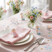 Artikel Deko-Figur Baby Blau, Rosa 4,5cm 2St