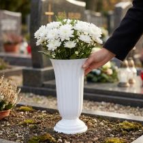 Artikel Einstellvase Lilia weiß Ø20cm 1 St