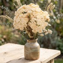 Artikel Schafgarbe künstlich Creme Achillea Kunstblumen 30cm 6 St