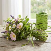 Artikel Raffia-Band Grün, Braun, Poly Raffiabast 200m