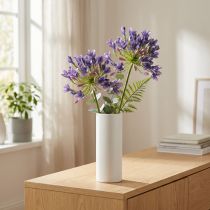 Artikel Agapanthus Schmucklilie Kunstblumen Lila L75cm 2St