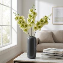 Artikel Orchidee Künstlich Gelb Grün Phalaenopsis L83cm