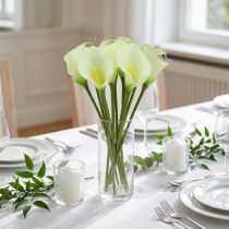 Artikel Mini Calla künstlich weiß L 28cm 12 St