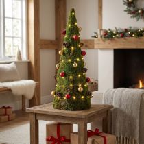 Artikel Weihnachtsbaum Moosbaum Deko in Grün Natur Ø25cm H70cm