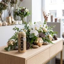 Artikel Farbspray Gold Chrom Effekt Deko Farbe Spraydose Montana Cans 400ml