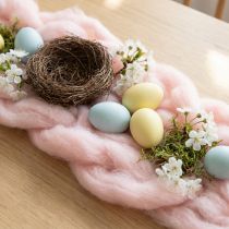 Artikel Dekowolle Rosa 2m Wolllunte Filzwolle für Bastelarbeiten & Floristik