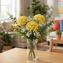 Artikel Zierlauch Wilder Allium künstlich Gelb 70cm 3 St