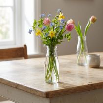 Artikel Flaschen Deko Glasflasche Vase aus Glas Ø7,5cm H19cm