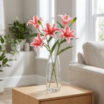 Artikel Kunstlilie für stilvolle Wohnzimmer Dekoration und realistischer Anmutung 67cm 2St