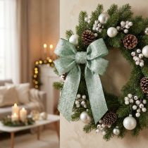 Artikel Geschenkband mit klassischem Muster für Schleifen und Deko 40mm 15m