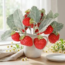 Artikel Künstliche Erdbeeren 6er Set Deko-Dauerhit 23cm