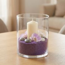 Artikel Farbsand 0,5mm Aubergine 2kg