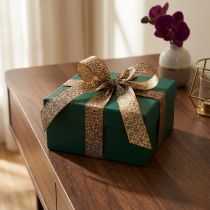 Artikel Geschenkband Leopard für kreative Dekoration und Floristik 25mm 20m