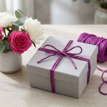 Artikel Papierkordel 6mm 23m Fuchsia
