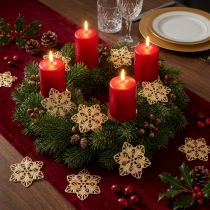Artikel Weihnachtssterne Sterne Weihnachtsdeko Metall Ø6cm 36 St