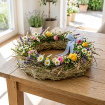 Artikel Heukränze Naturdeko 21-22cm 5er Set DIY Kranz