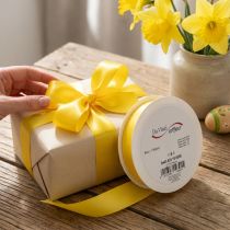 Artikel Geschenk- und Dekorationsband 25mm x 50m Gelb