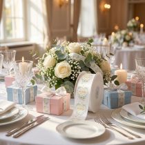Artikel Dekoband Hochzeit Satinband „Mr. & Mrs.“ für elegante Deko