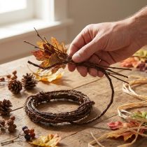 Artikel Draht Rustic Dunkelbraun Schmuckdraht rustikal 3-5mm 3m