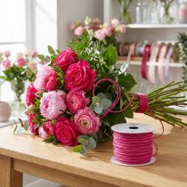 Artikel Draht umwickelt 50m Fuchsia