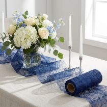 Artikel Vlies 8cm 25m Dunkelblau