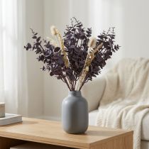 Artikel Künstliche Eukalyptus Deko Zweige Eucalyptus Violett 38cm 3St