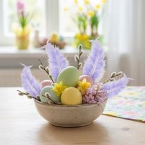Artikel Lila Federn Flauschig Bastelbedarf Frühling 5–10cm 20g