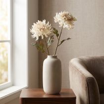 Artikel Chrysanthemen Künstlich Dekoblumen Creme L72cm 2St