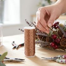 Artikel Bouilloneffektdraht 100g Kupfer für Basteln, Dekoration und Schmuckdesign