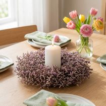 Artikel Trockenblumenkranz Strandflieder Lavendel Natur Ø30cm