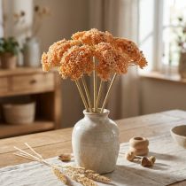 Artikel Schafgarbe Künstlich Kunstblumen Orange 50cm 5St im Bund