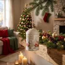 Artikel Glocke mit Weihnachtsmotiv zum Aufhängen 26cm