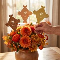 Artikel Herbst Drachen, Gartenstecker, Herbststecker L32,5cm 12St