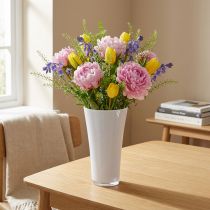 Artikel Vase „Fizzy“ Ø13,5cm H20,5cm Weiß 1 St