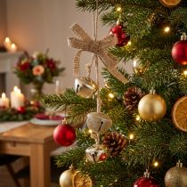 Artikel Weihnachtsglöckchen Glocken Christbaumschmuck Gold Ø3,5cm 3St