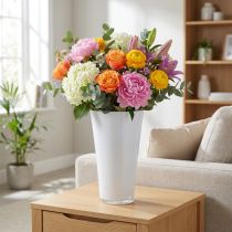 Artikel Vase „Fizzy" Ø20cm H35cm Weiß 1 St