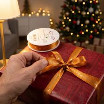 Artikel Geschenkband mit Aufschrift Weihnachten 15mm 18m