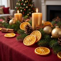 Artikel Mandarinenscheiben getrocknet Naturdeko Weihnachten 500g